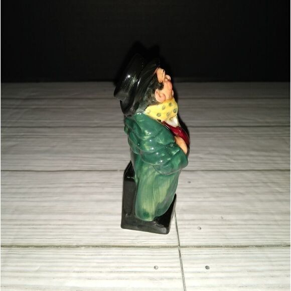 Royal Doulton Vtg Mini Tony Weller 4" Porcelain Figurine England Charles Dickens - Picture 4 of 8